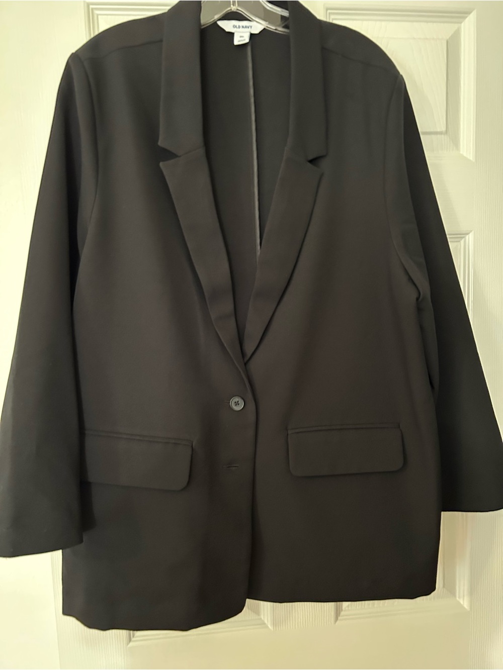 Old Navy Black Single-Button Women's Blazer